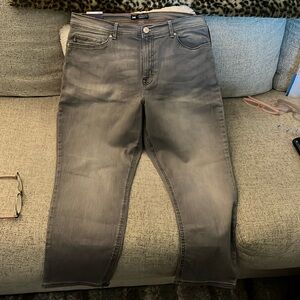 NWT Lee grey capri jeans, size 16